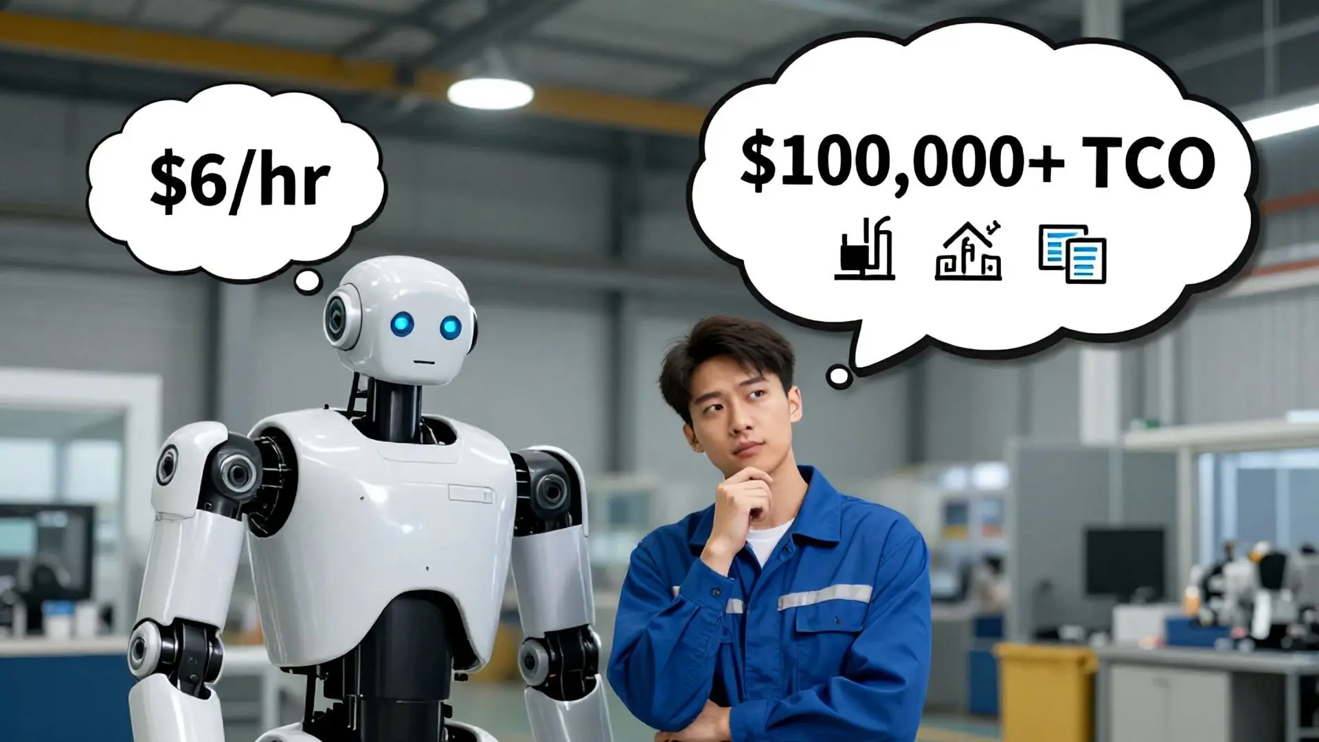 휴머노이드 로봇: 시급 6달러의 환상과 1억 4천만 원의 현실