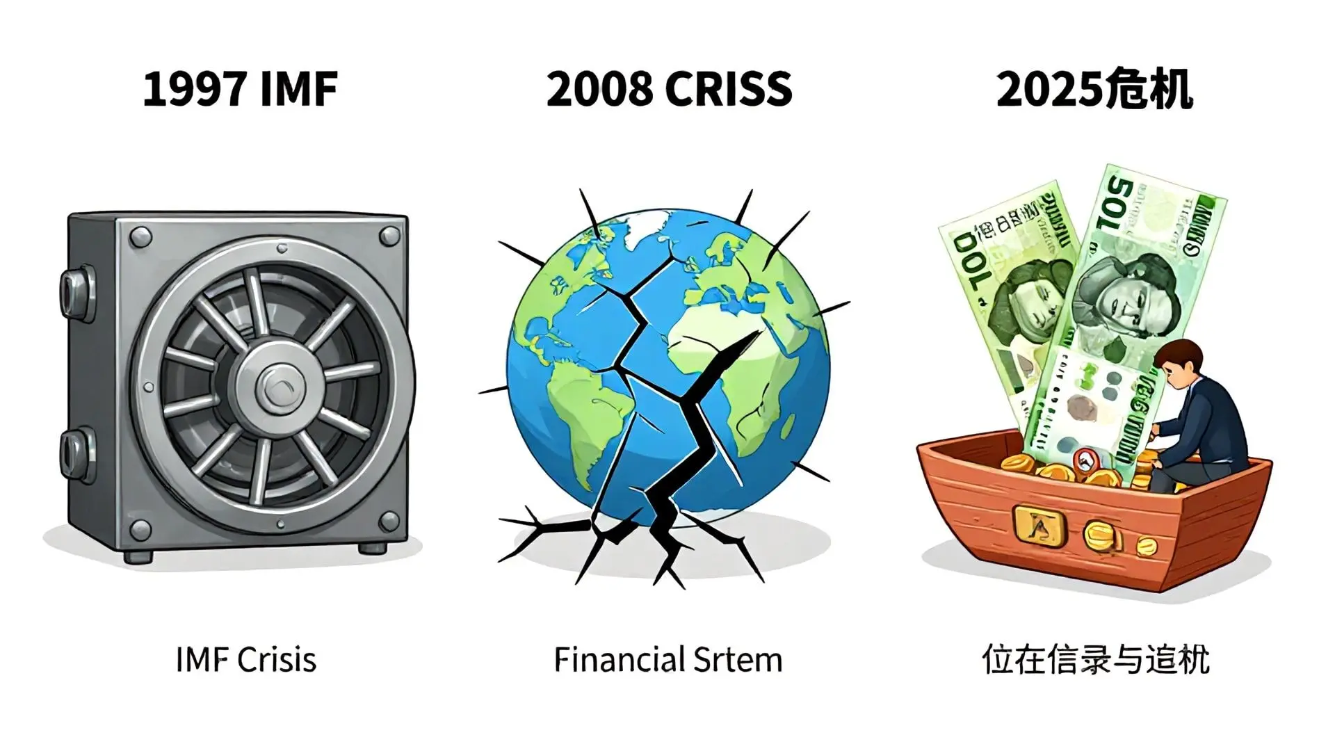 IMF, 금융위기 그리고 지금: 2025년 위기의 새로운 얼굴과 개인의 대응