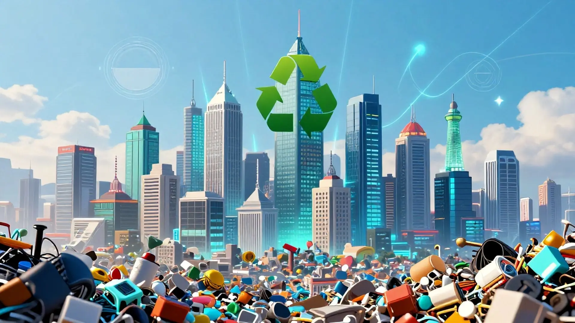 버려진 폐기물 속의 노다지: 도시 광산의 무한한 잠재력