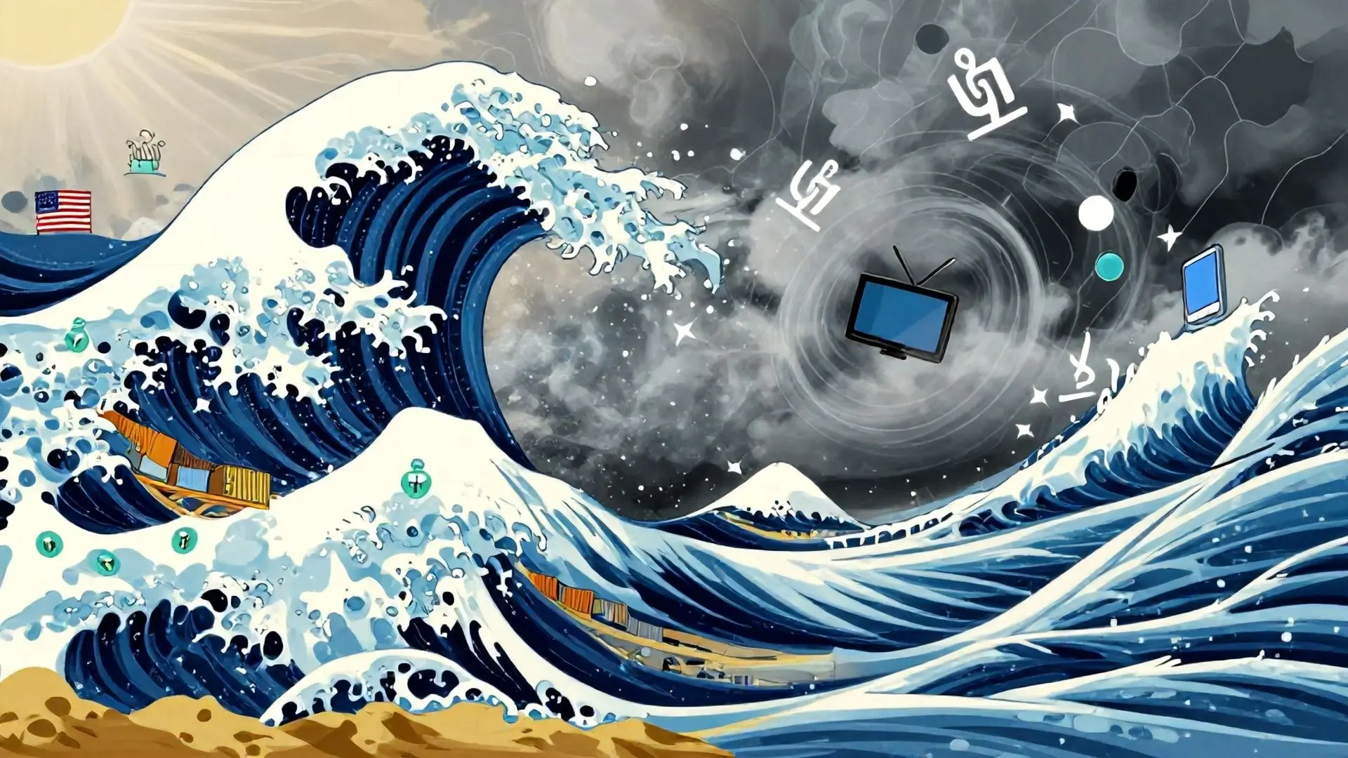 제3의 변수: 중국발 디플레이션 쓰나미의 역설