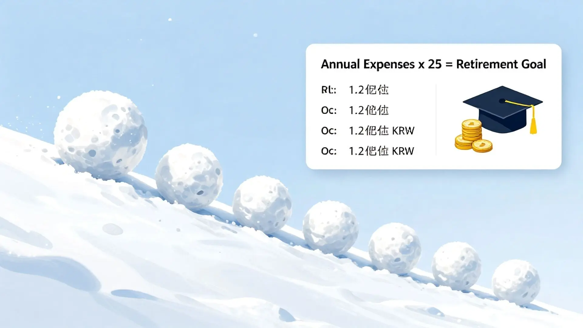 2. 복리의 마법과 당신의 경제적 자유 졸업 금액