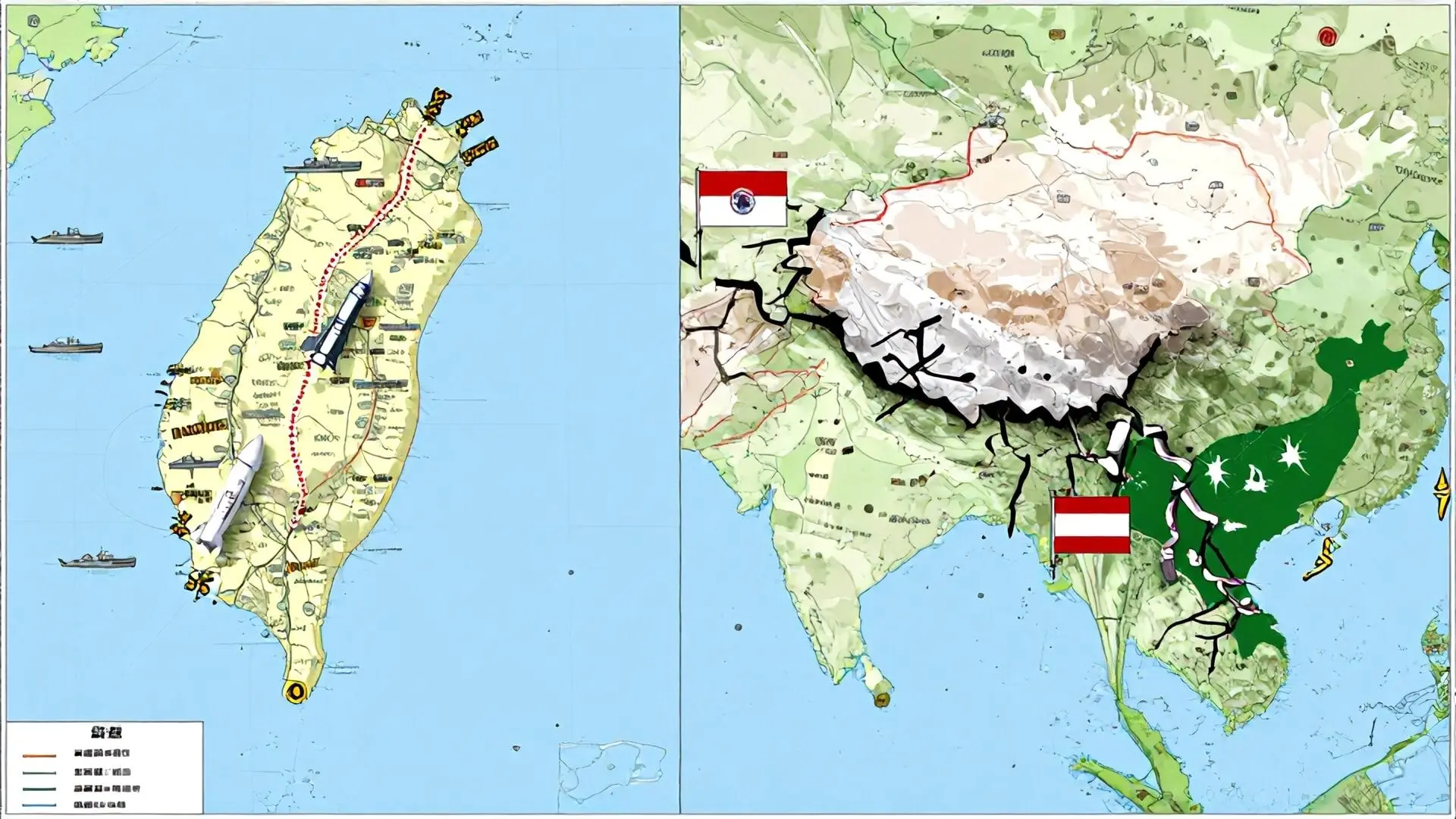 3. 아시아의 뇌관: 대만 해협과 인도-파키스탄 분쟁의 그림자