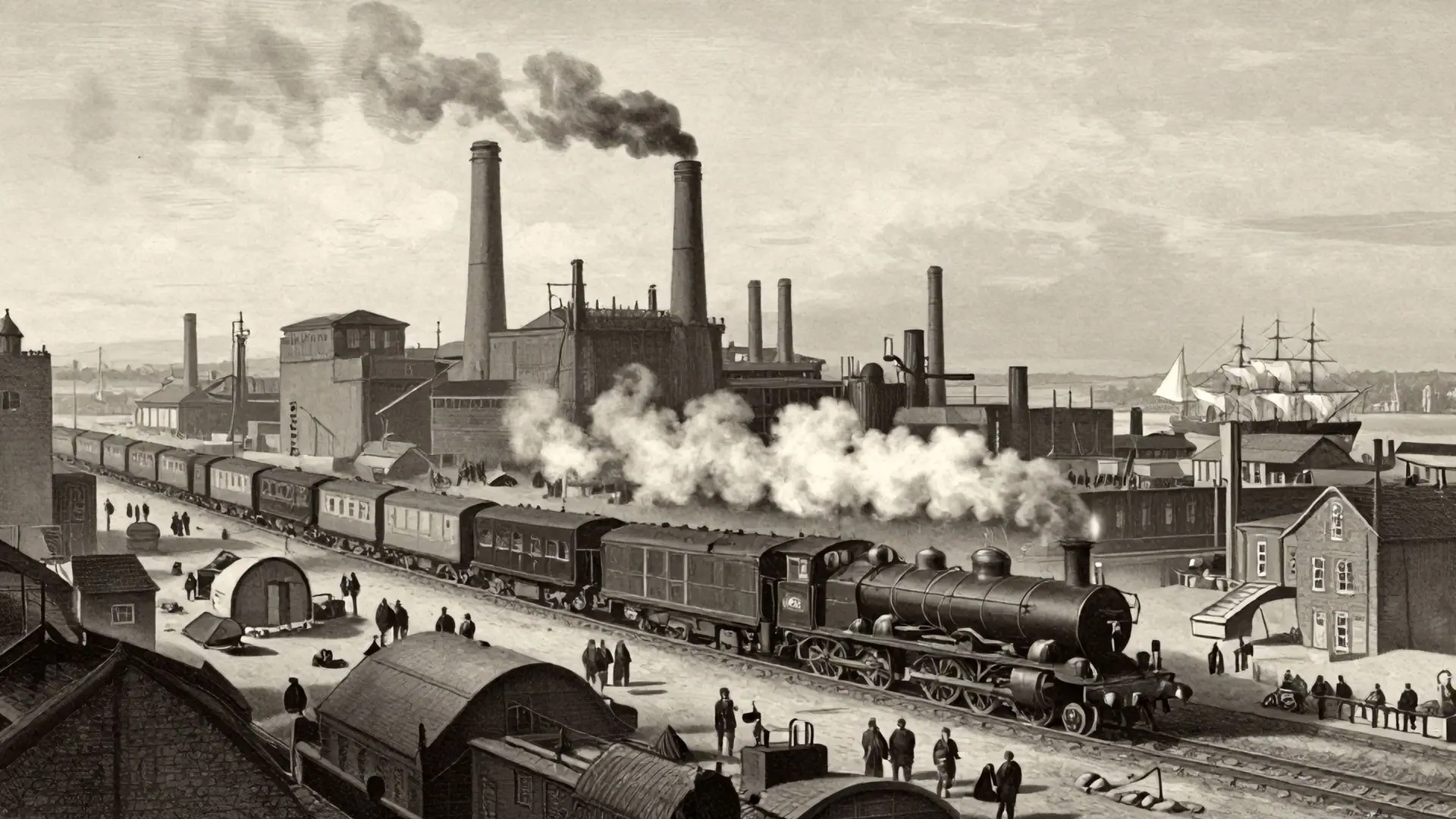 산업 혁명과 브리타니카 시대: 세계의 공장과 그 이면