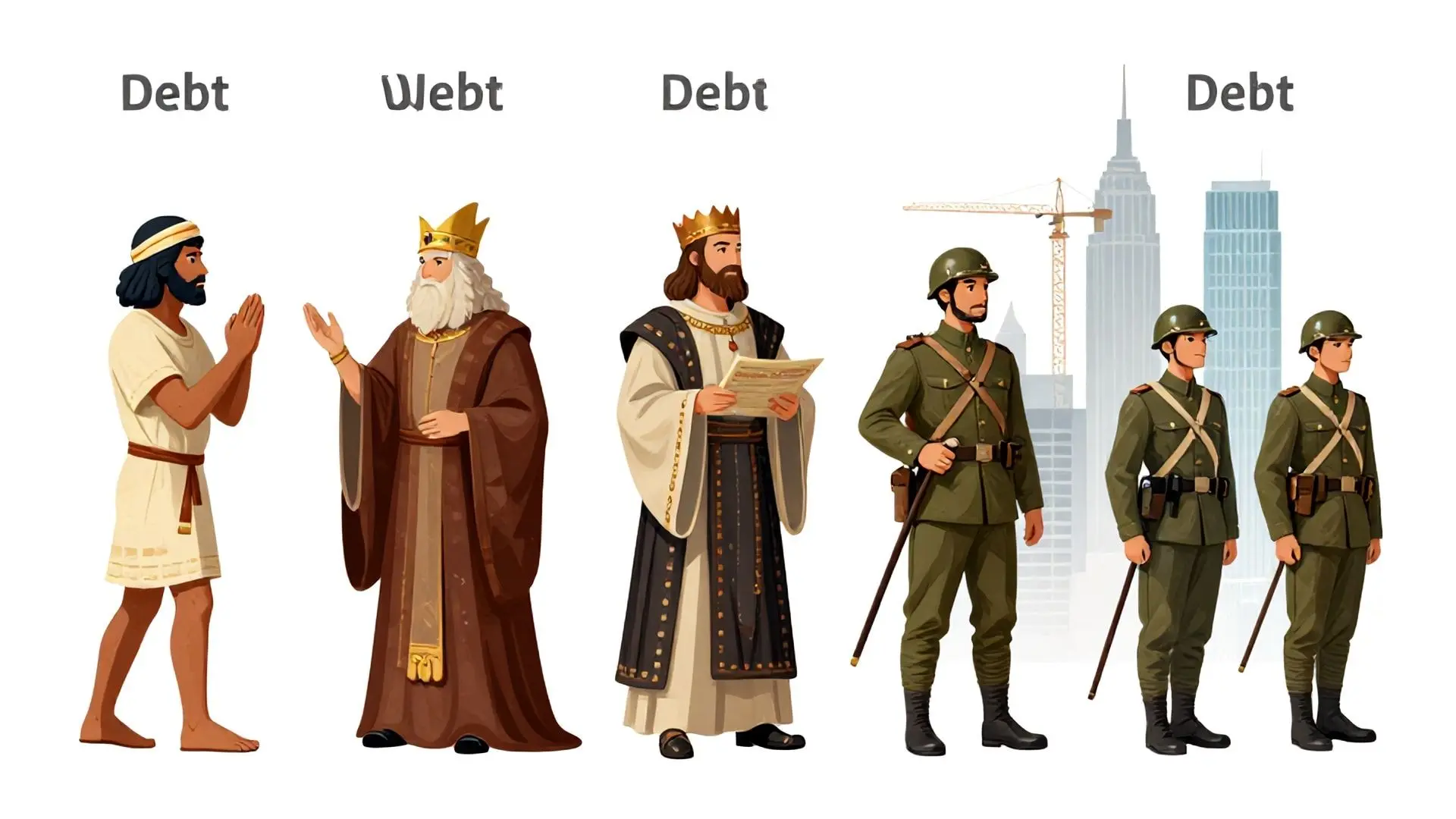 빚으로 시작된 문명, 빚으로 움직이는 현대 경제