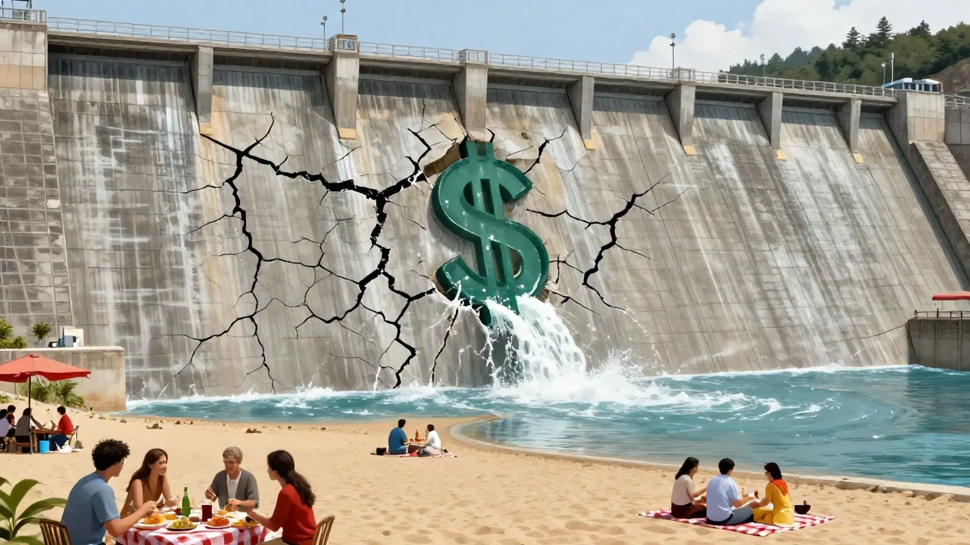 국가 비상금과 노후 자금을 위협하는 이중고