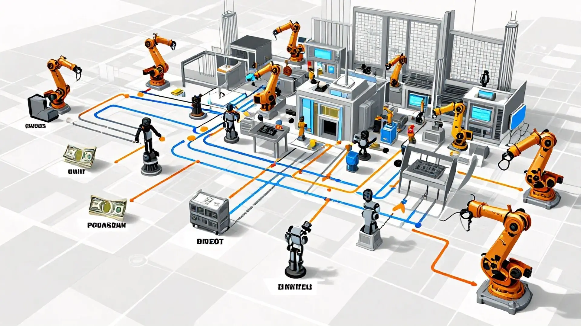 로봇 산업, 겉과 속이 다른 돈의 지도