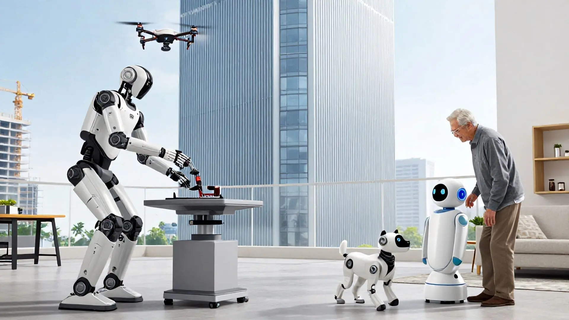 3. 산업 현장의 판도를 바꾸는 로봇: 건설, 물류, 돌봄을 넘어