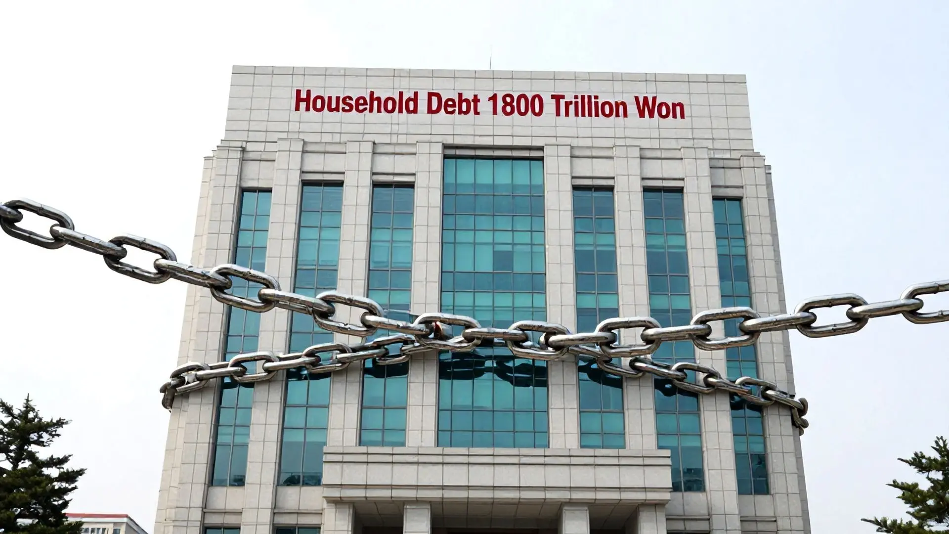 한국은행의 항복과 1800조 원 가계부채라는 족쇄