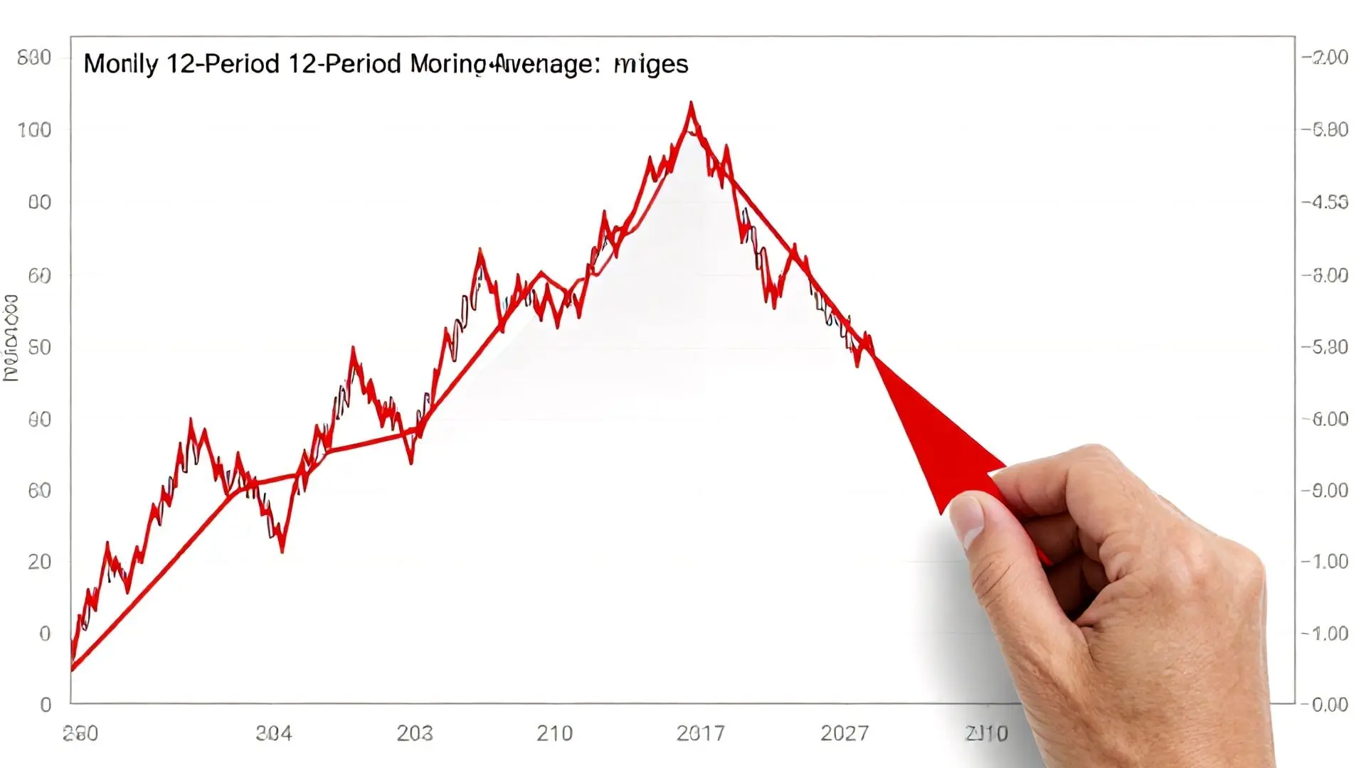 2. 차트가 알려주는 정확한 매도 신호: 월봉 12이평선과 하락 패턴