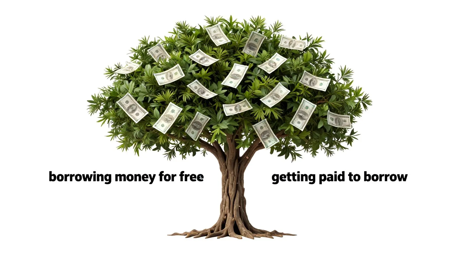 돈을 받으면서 돈을 빌리는 마법?