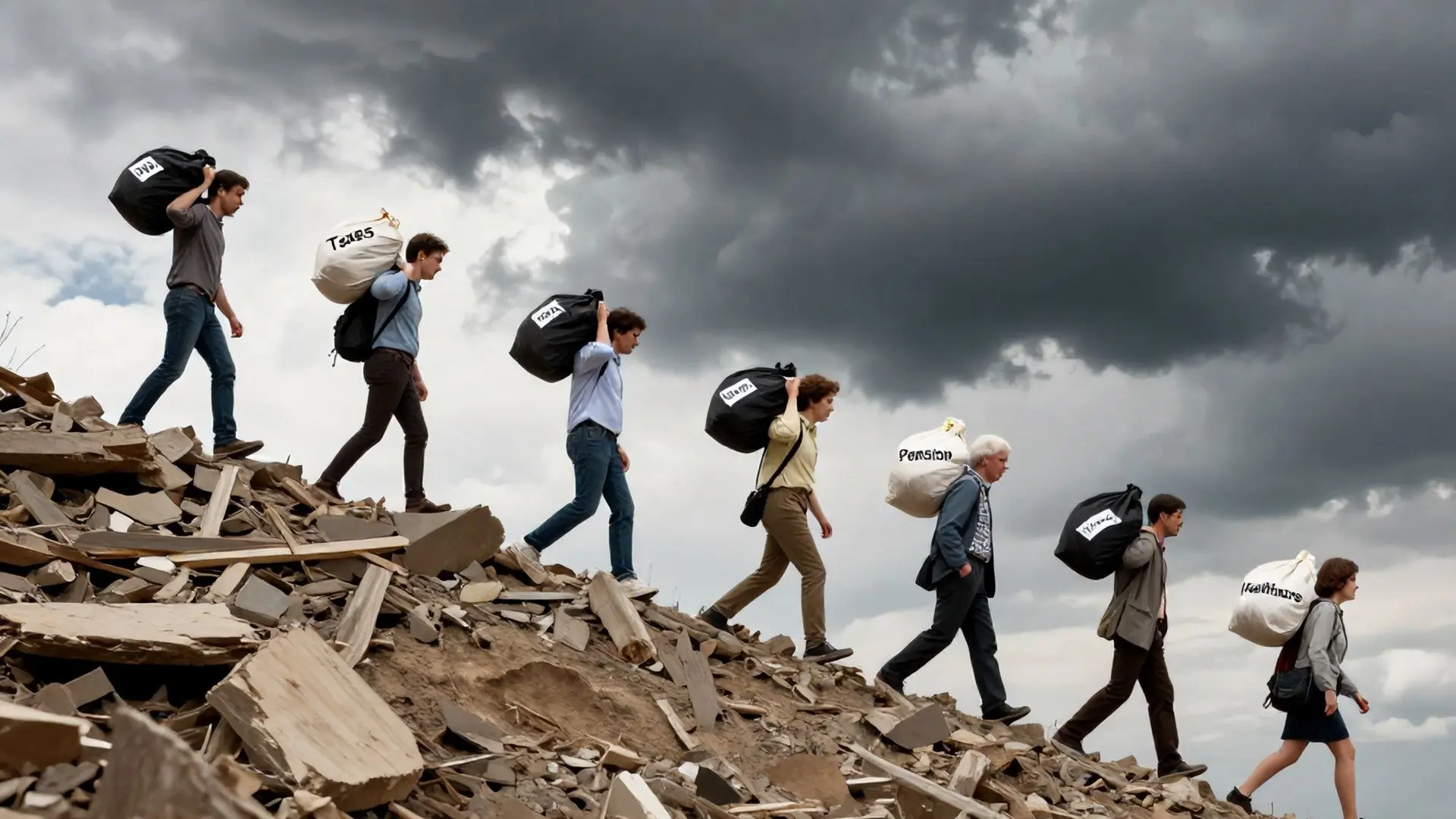 나의 세금, 나의 연금: 피할 수 없는 미래의 대가와 우리의 자세