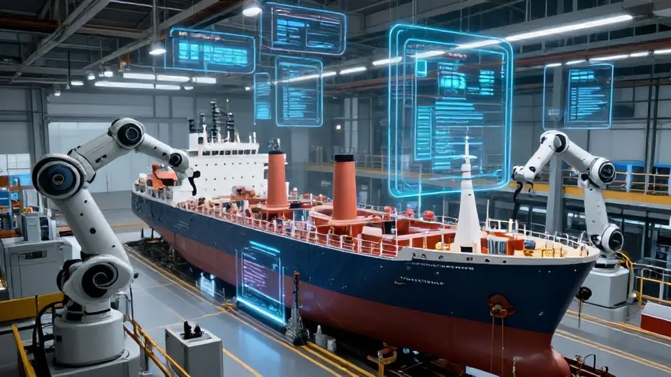 AI와 로봇의 혁명: 스마트 조선소로의 진화