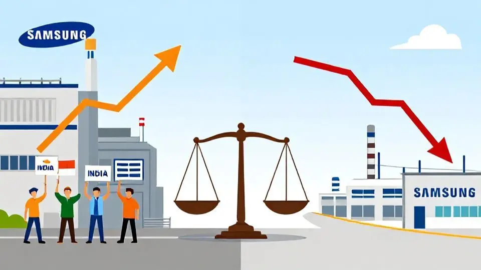 1. 역설적인 현실: 파업 있는 인도에 투자, 조용한 베트남에 실적 악화