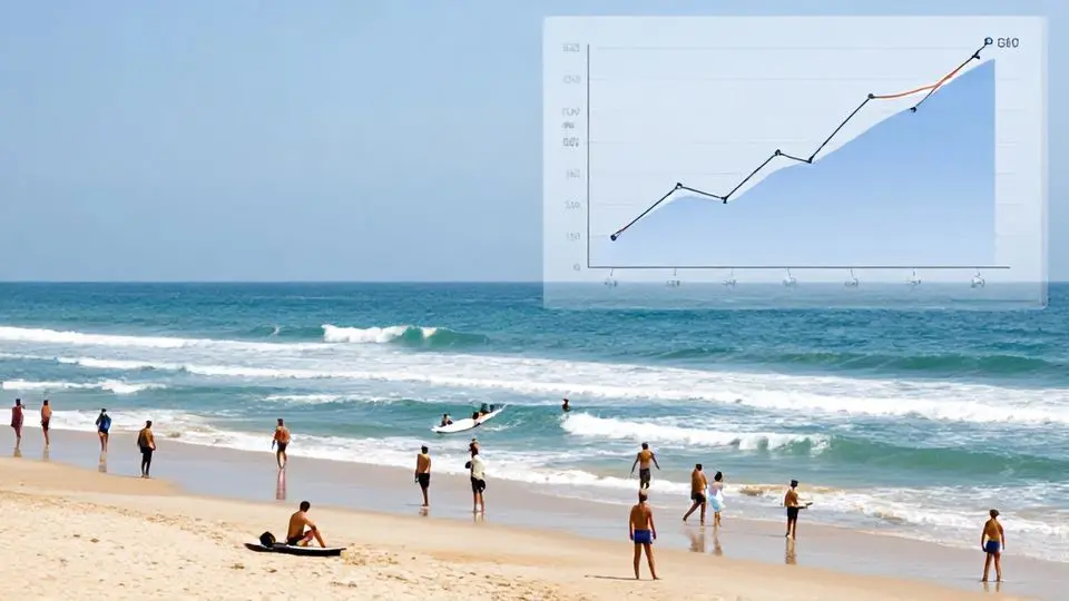 관광 붐과 비트코인: 경제 회복의 빛과 그림자