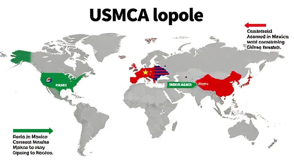 USMCA 허점과 중국의 멕시코 우회 전략
