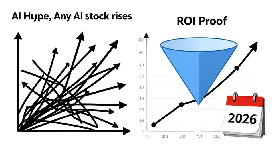 본문 1: '무지마 투자' 시대의 종료, ROI 증명이 생존의 키가 된다