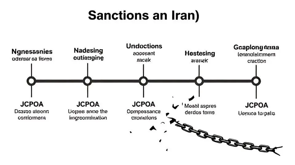 핵 문제를 둘러싼 복잡한 제재의 역사