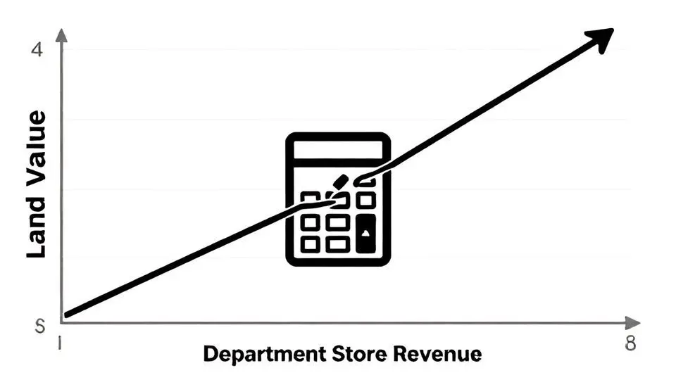 백화점 몰락의 숨겨진 진실: 부동산 가치 역설