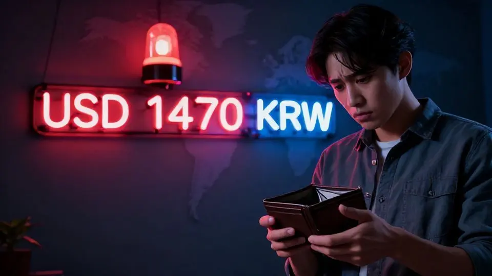 1. 서론: 1470원 환율, 우리 경제에 켜진 비상등