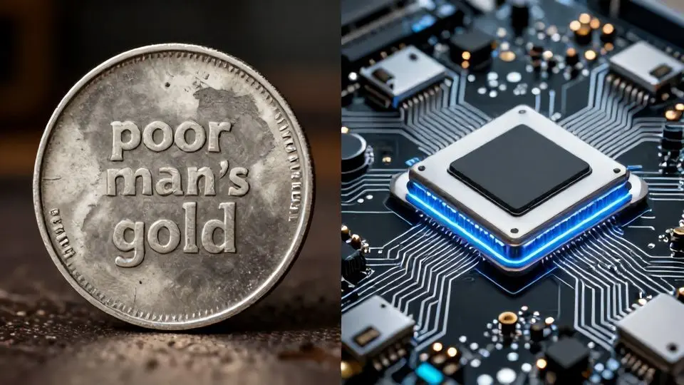 천덕꾸러기에서 미래 산업의 심장으로: 은의 신분 변화