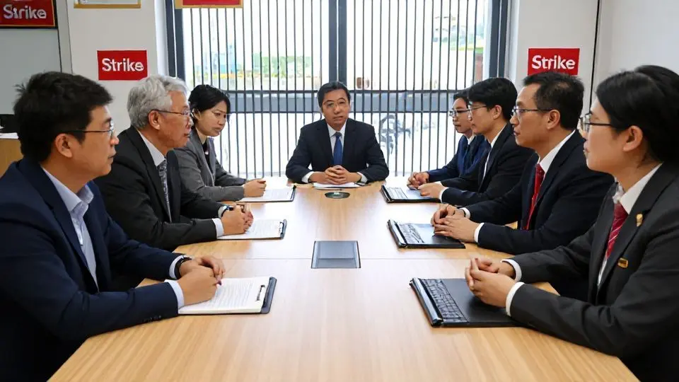 민주노총 가입, 갈등의 파국으로