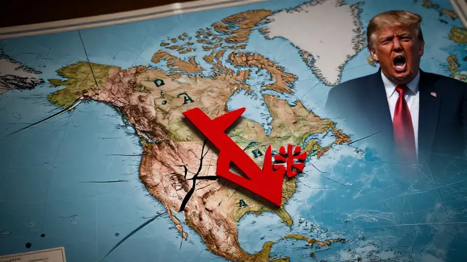 미국의 '100% 관세' 폭탄 선언: 캐나다를 겨냥한 트럼프의 경고