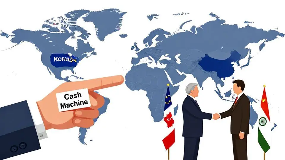 트럼프의 '현금 머신' 전략과 동맹국의 반격