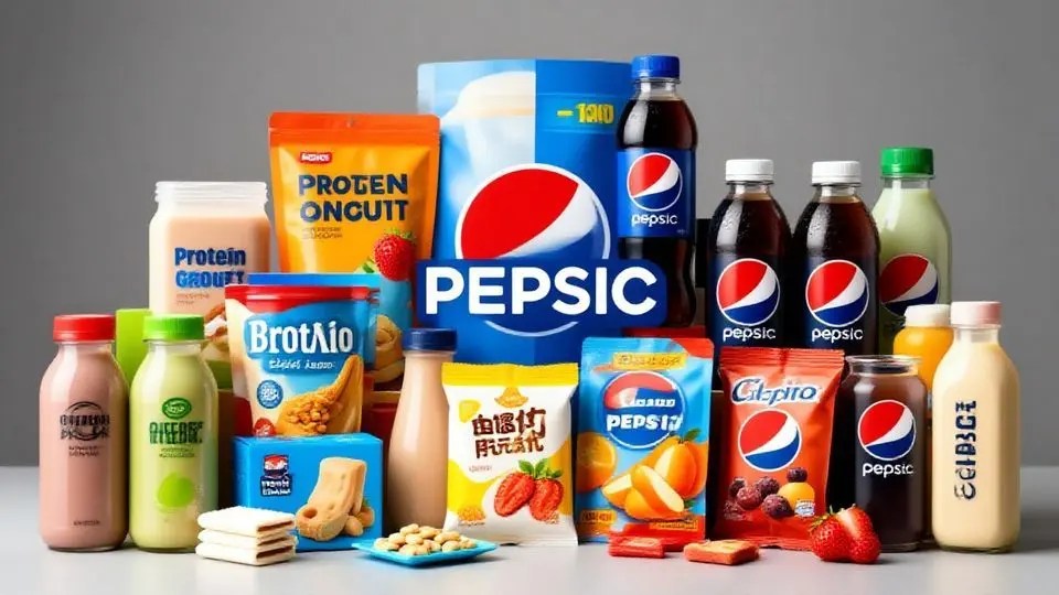 3. 펩시코: 단순한 간식을 넘어, 기능성 식품의 리더로!