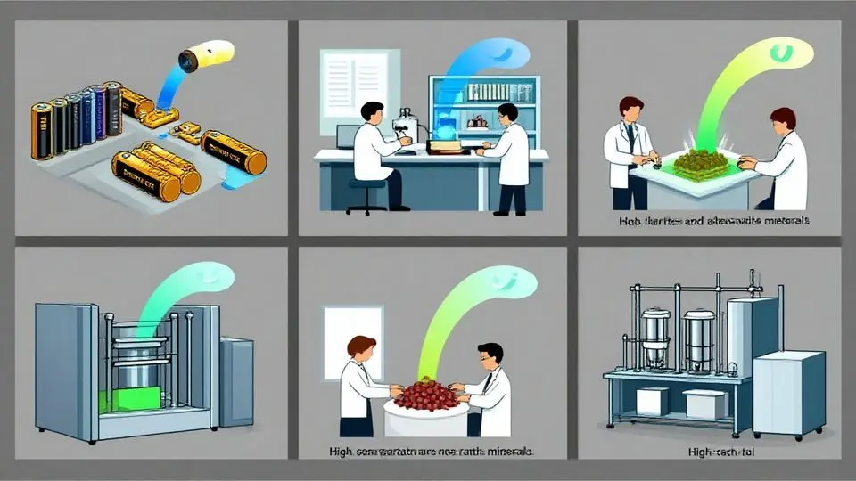 투자 기회와 리스크: 배터리 재활용, 대체 소재, 정제 기술