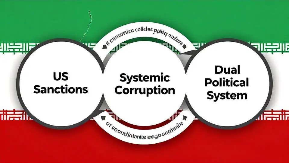 이란 경제위기의 3대 원인: 제재, 부패, 체제 모순