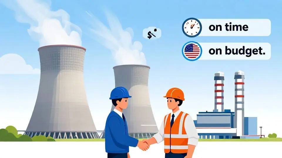 '온타임, 온버짓' 한국 원전, 미국의 구세주가 되다