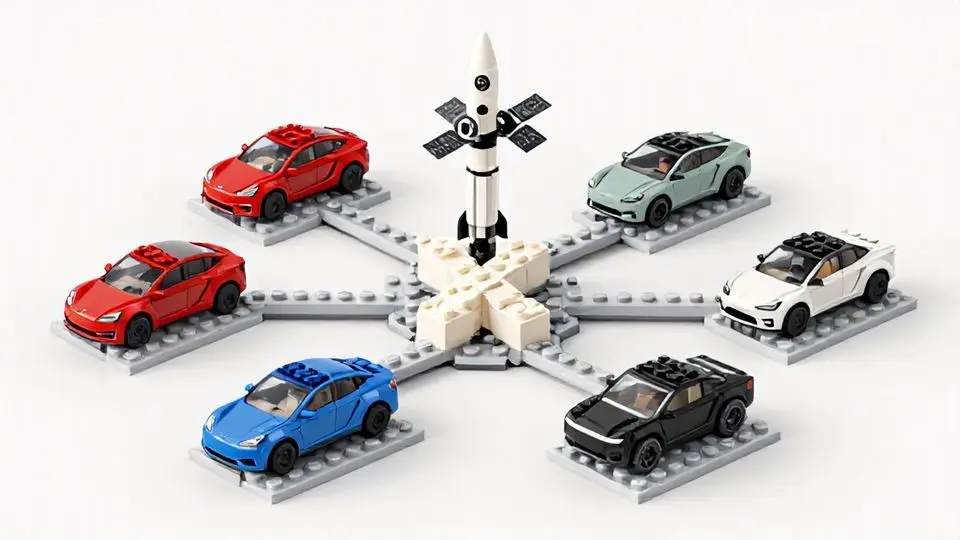 2. 레고 블록처럼 연결된 머스크 제국: 모든 것이 X를 통해 움직인다