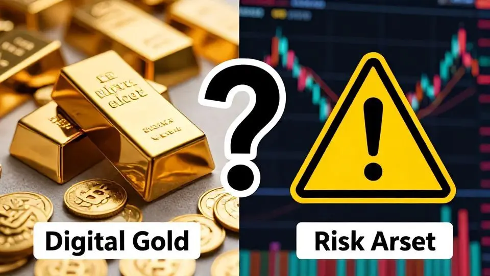 비트코인, '디지털 금'인가 '고위험 자산'인가?