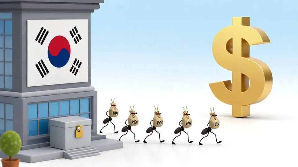 원화 약세의 주범: '서학개미' 자본 유출과 기업들의 짠물 배당