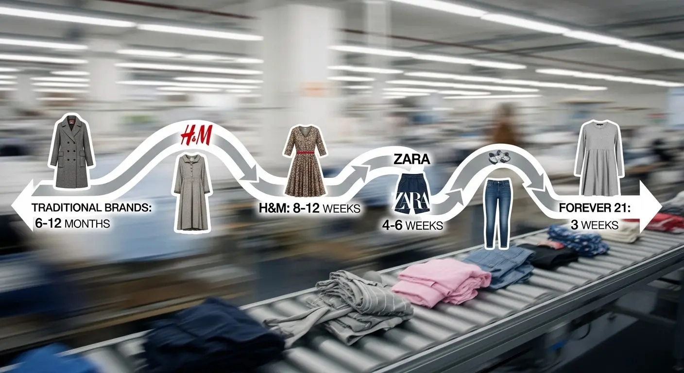 3. 패스트 패션 혁명의 선구자: 3주 만에 유행을 따라잡다