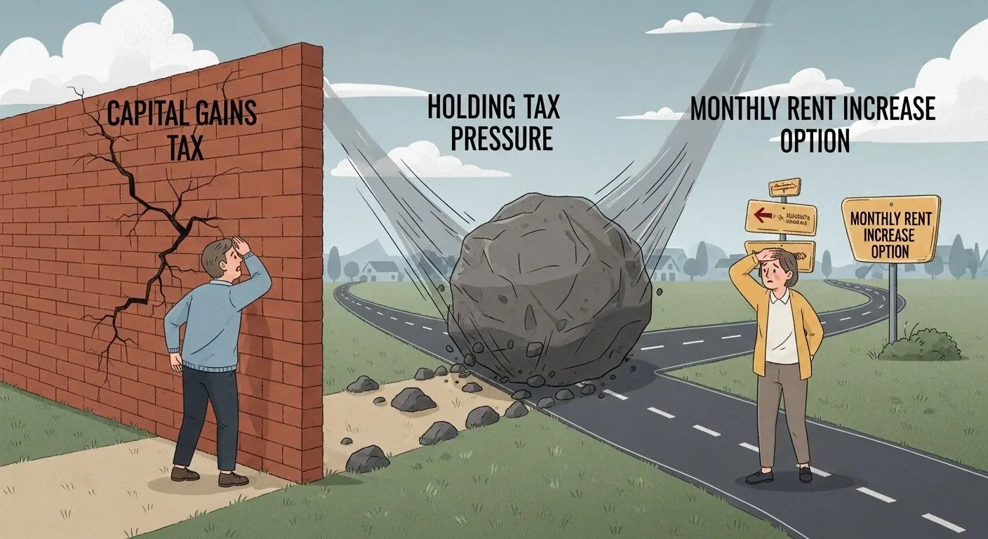 양도세 폭탄과 보유세 압박: 집주인의 선택지