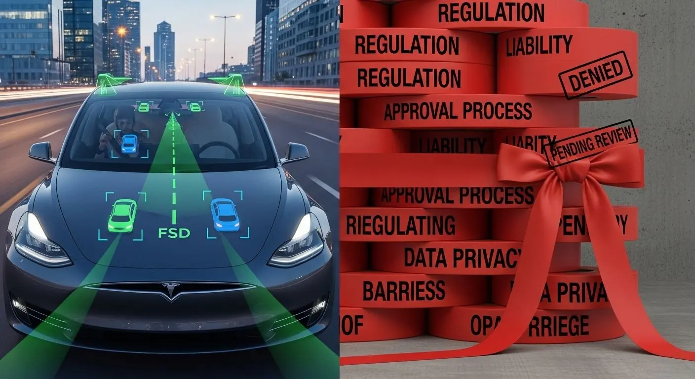 3. 테슬라의 현실: 규제 장벽과 FSD 승인의 중요성