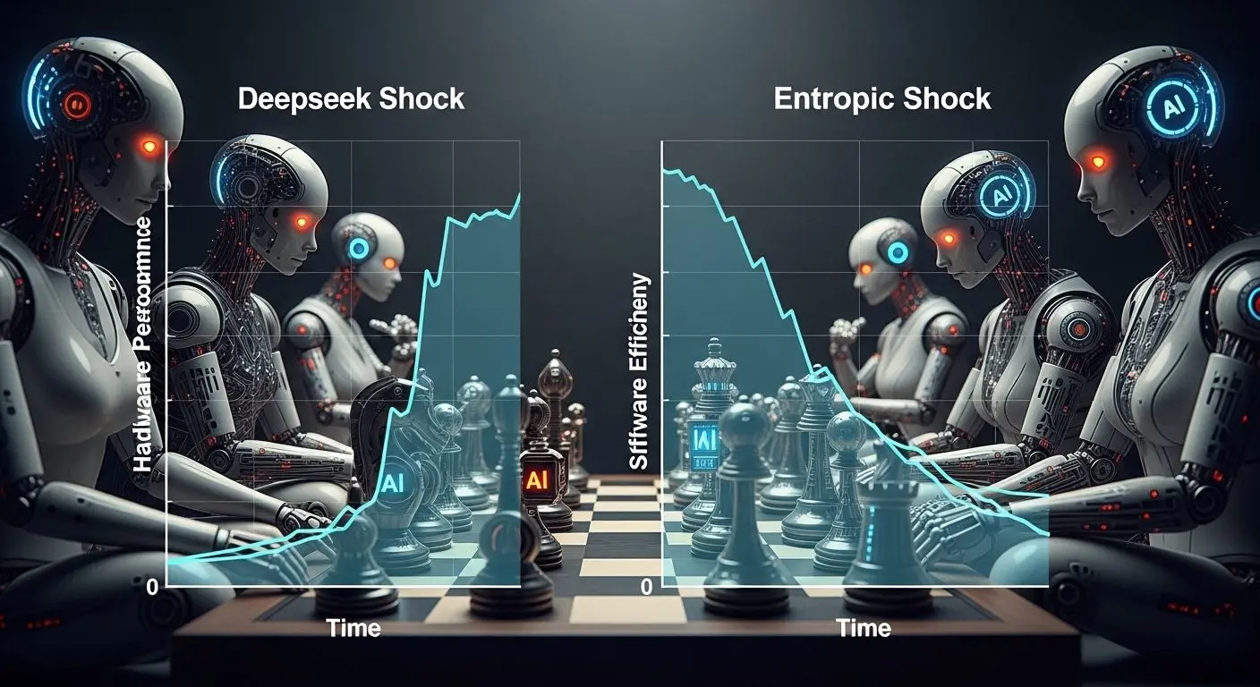 2. 엔트로픽 쇼크와 딥시크 사태: AI 공포의 두 얼굴