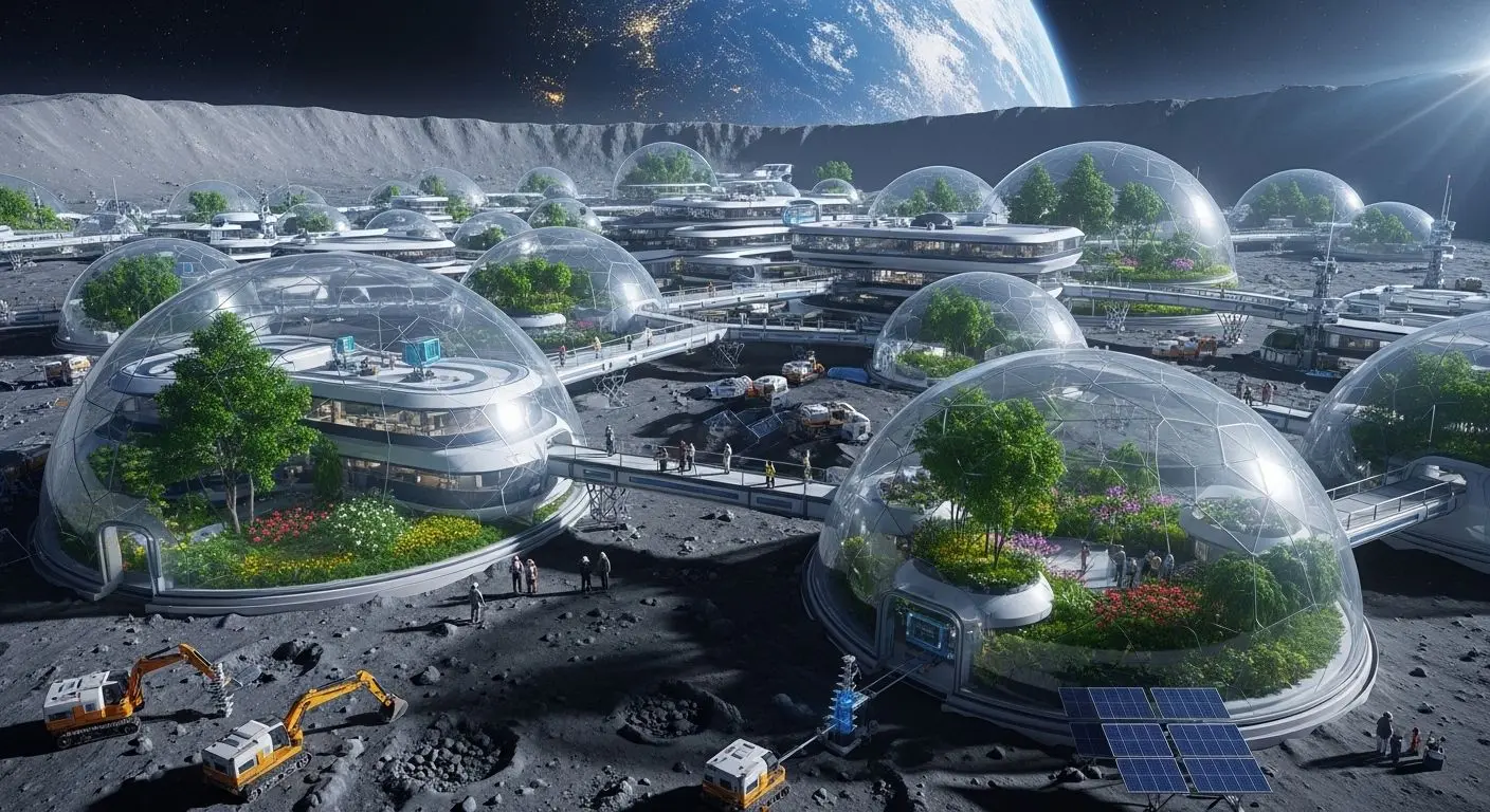 4. 자가 성장 도시: 달 기지의 새로운 패러다임