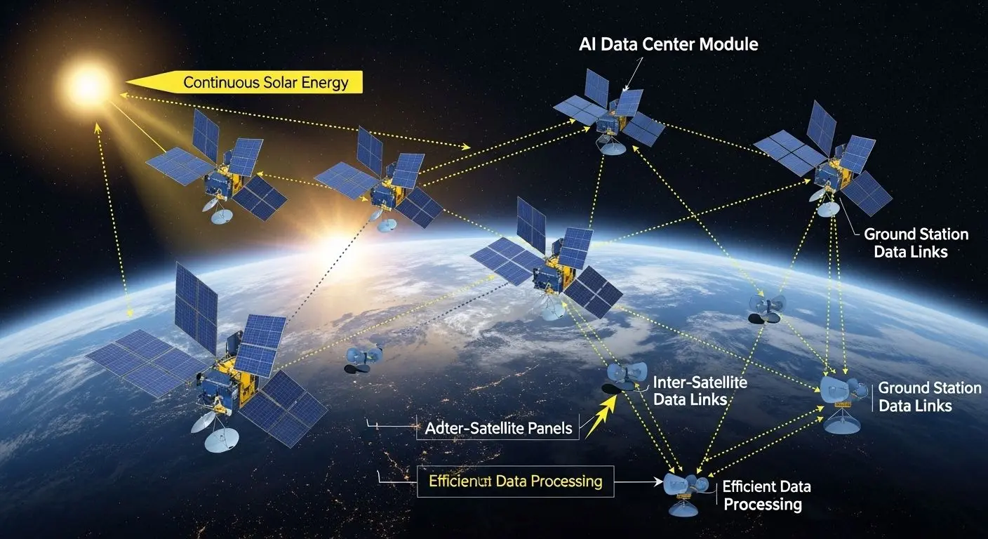 7. 스페이스X와 XAI의 결합: 24시간 태양광 데이터 센터의 탄생