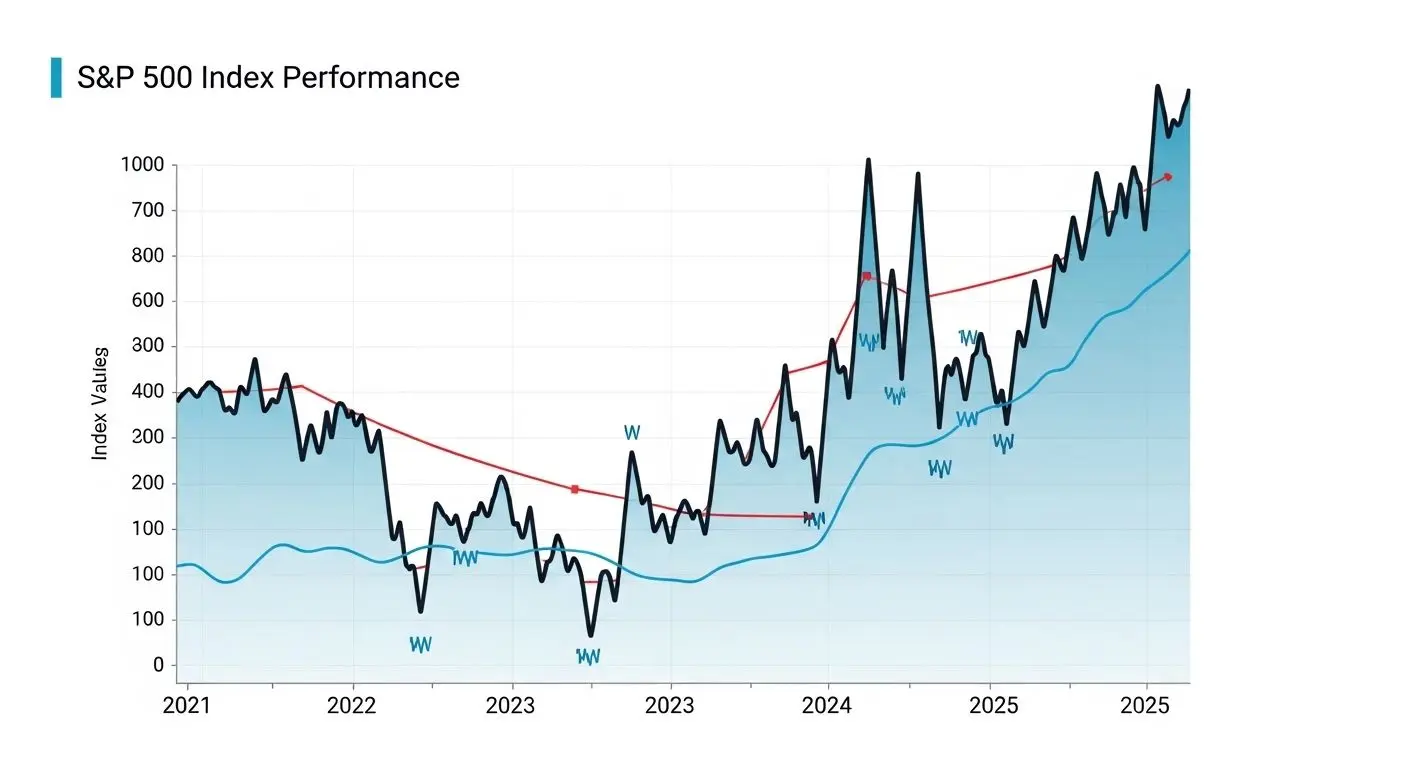 2. S&P 500, 그리고 시장의 변덕스러운 얼굴