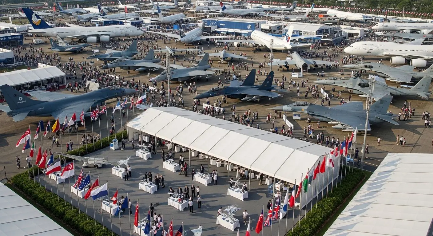 싱가포르 에어쇼에서 드러난 군수시장의 아이러니