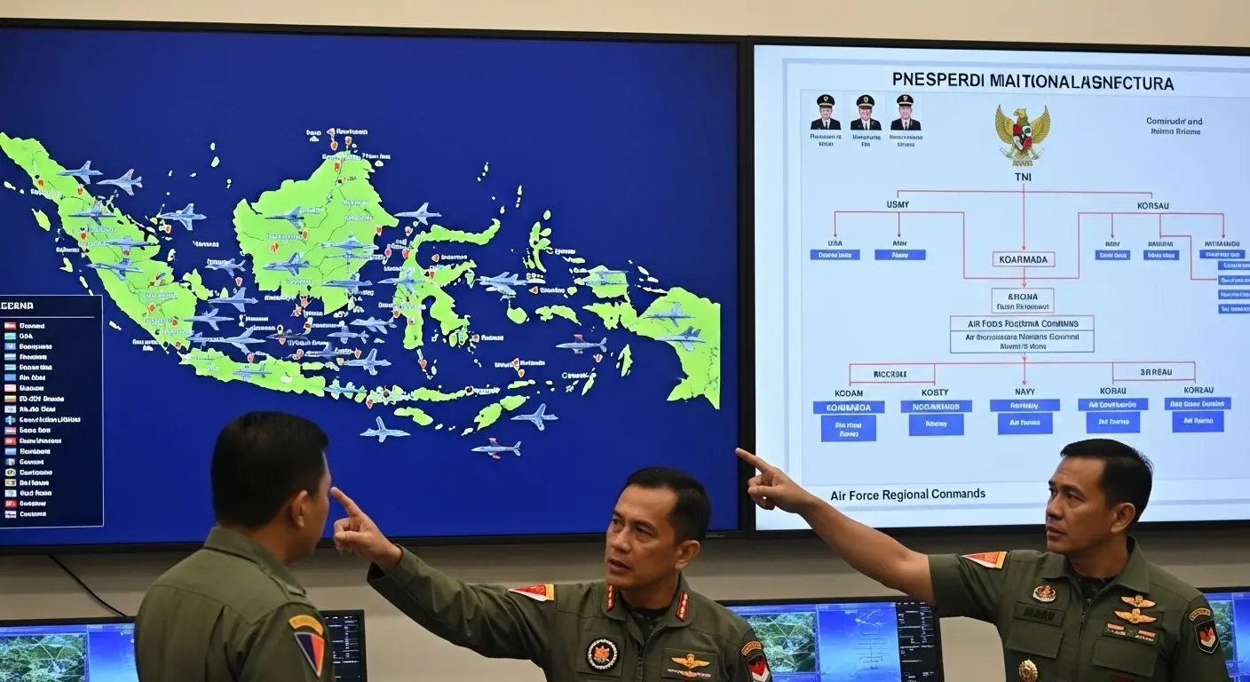 군벌 체제와 지역별 무기 체계 분할 운영의 문제
