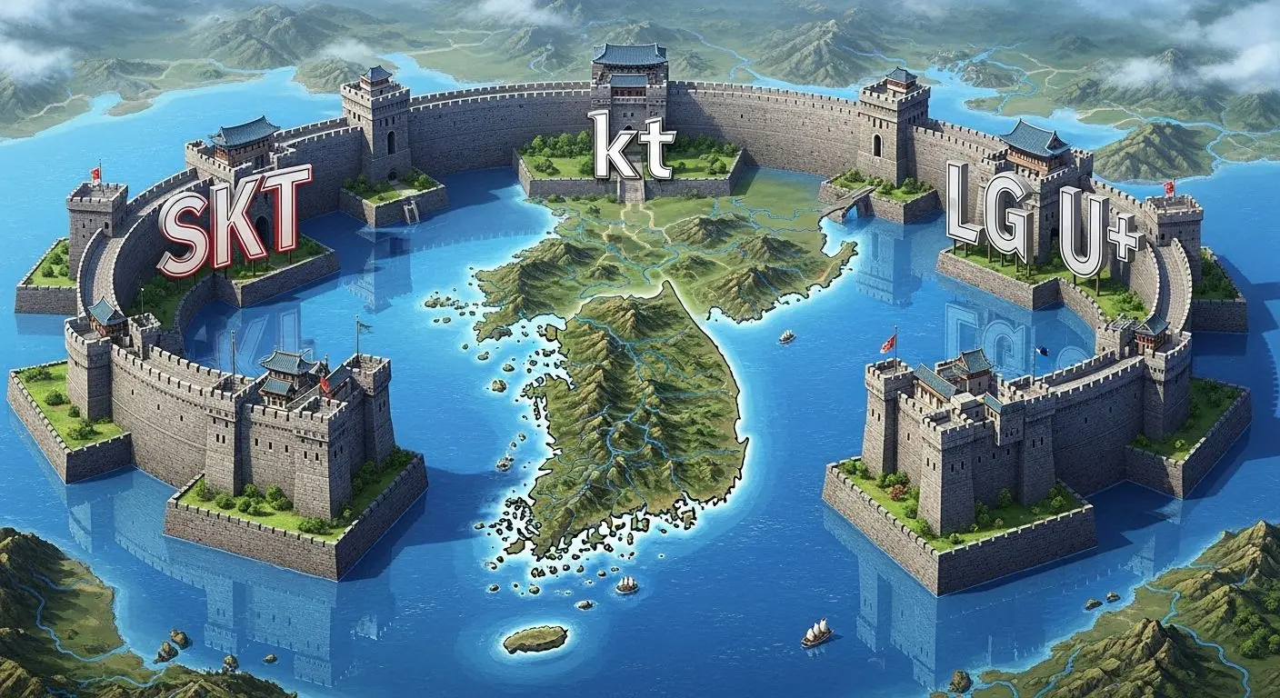 통신 3사, 30년 독점의 성채