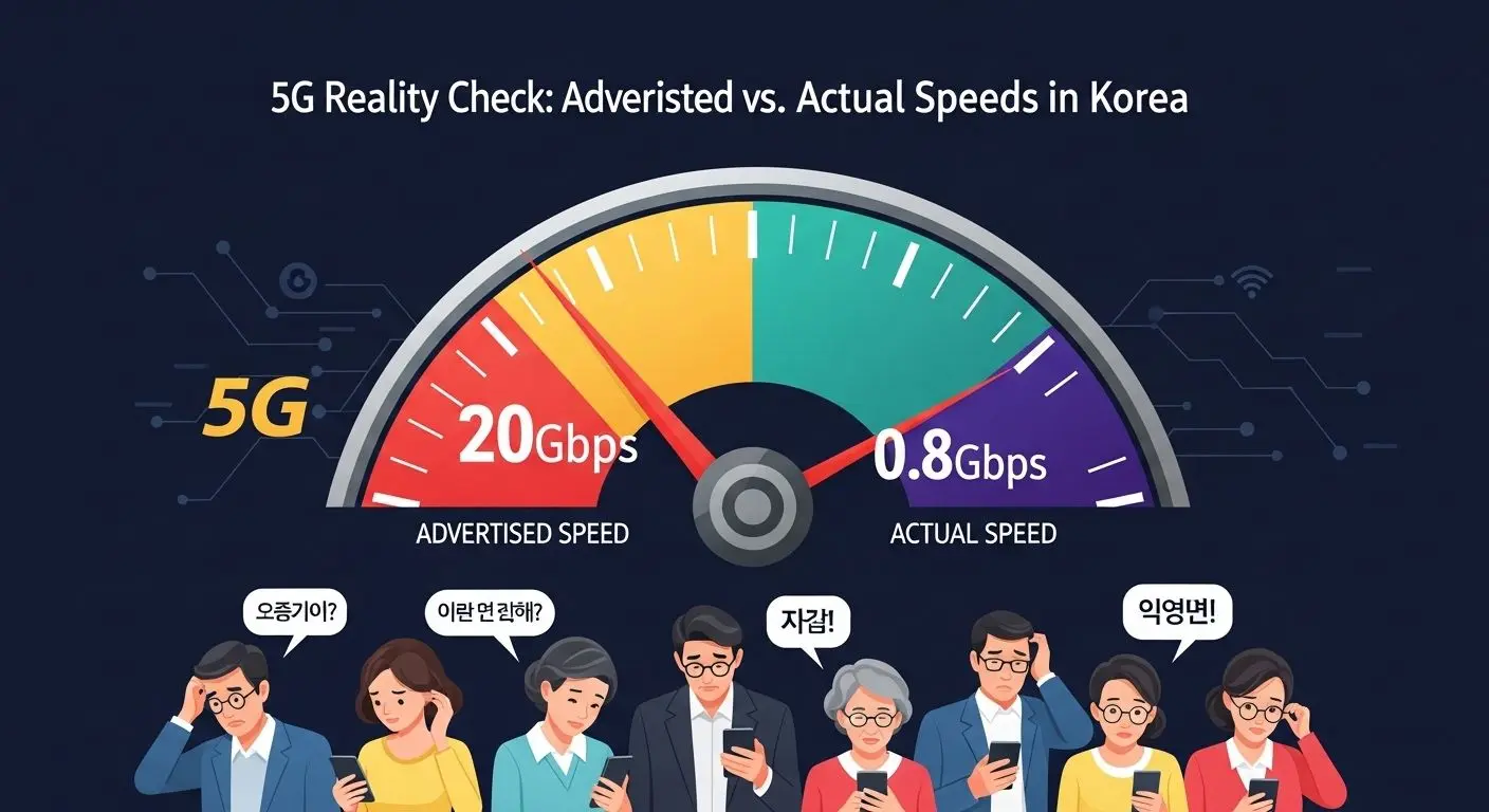 5G 속도 과장 광고와 336억 원 과징금