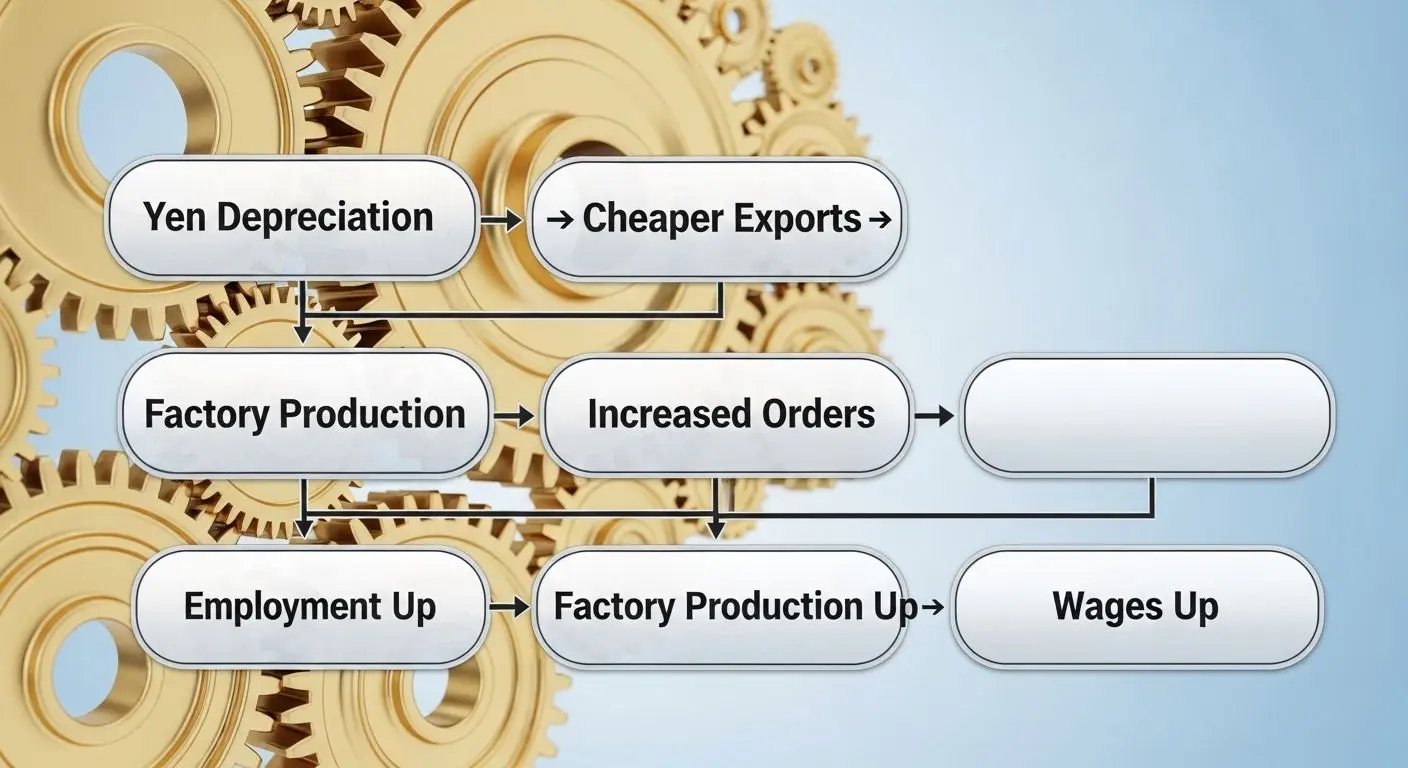 엔저가 만드는 일본 경제의 선순환 구조