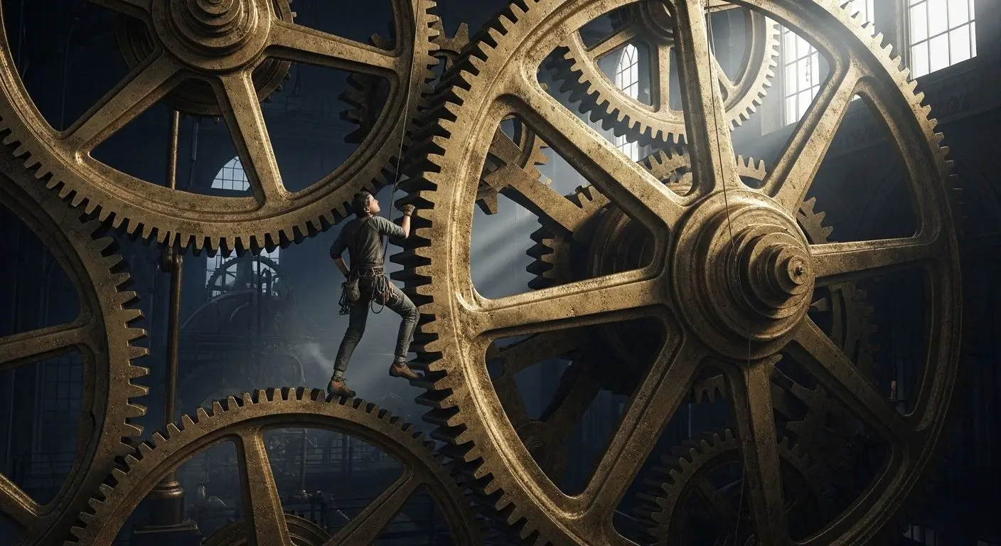 시대의 거대한 톱니바퀴, 그 위에 설 것인가 깔릴 것인가