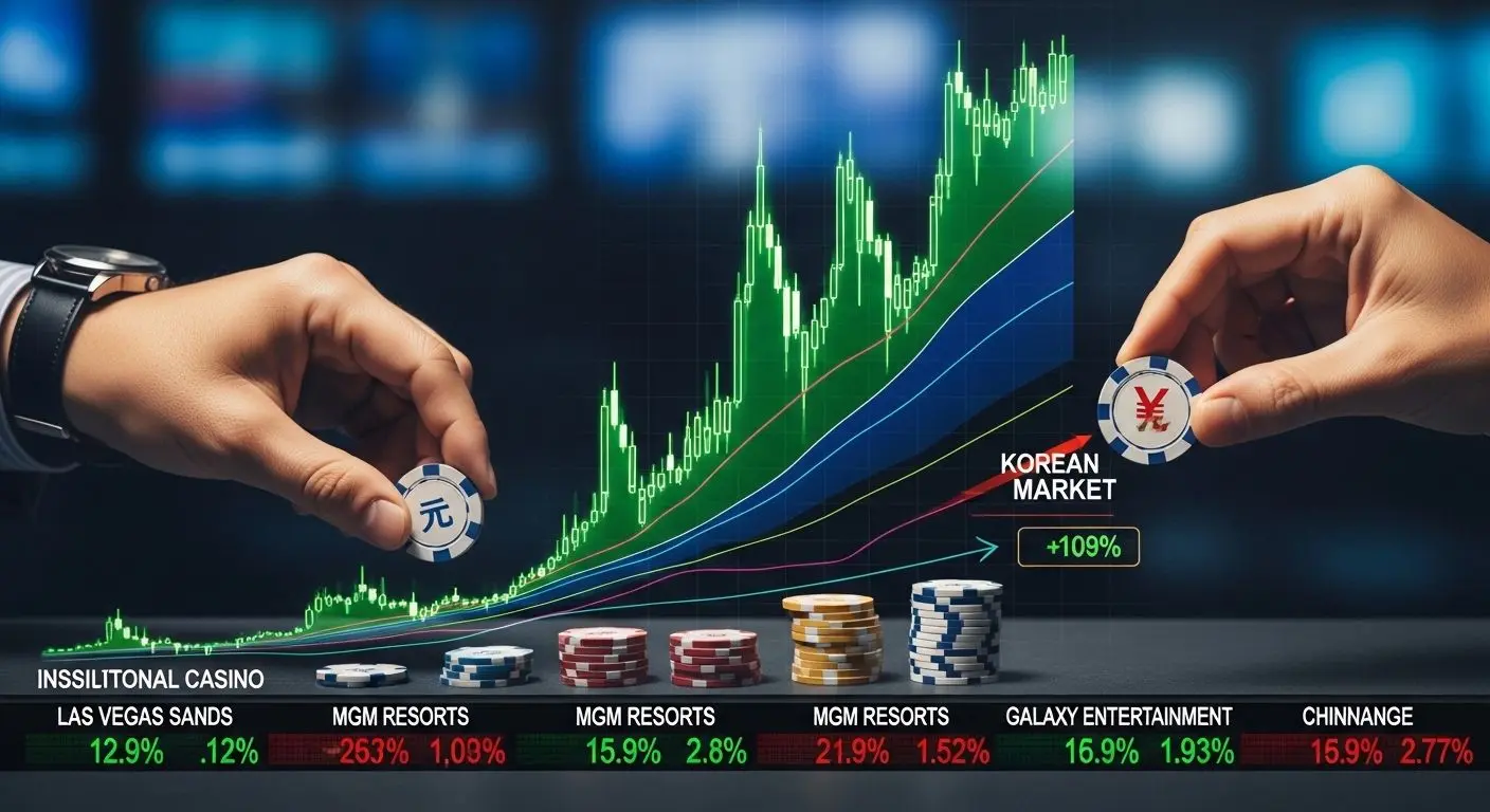 기관과 외국인의 선택: 카지노 주식의 비밀