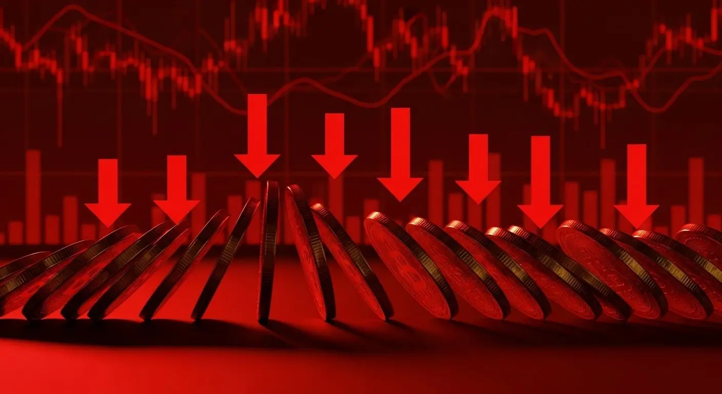 레버리지 청산의 도미노 효과: 죽음의 소용돌이