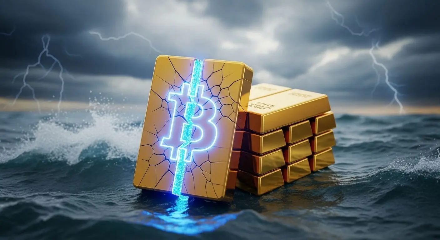 디지털 금 신화의 붕괴: 위험자산으로의 재편